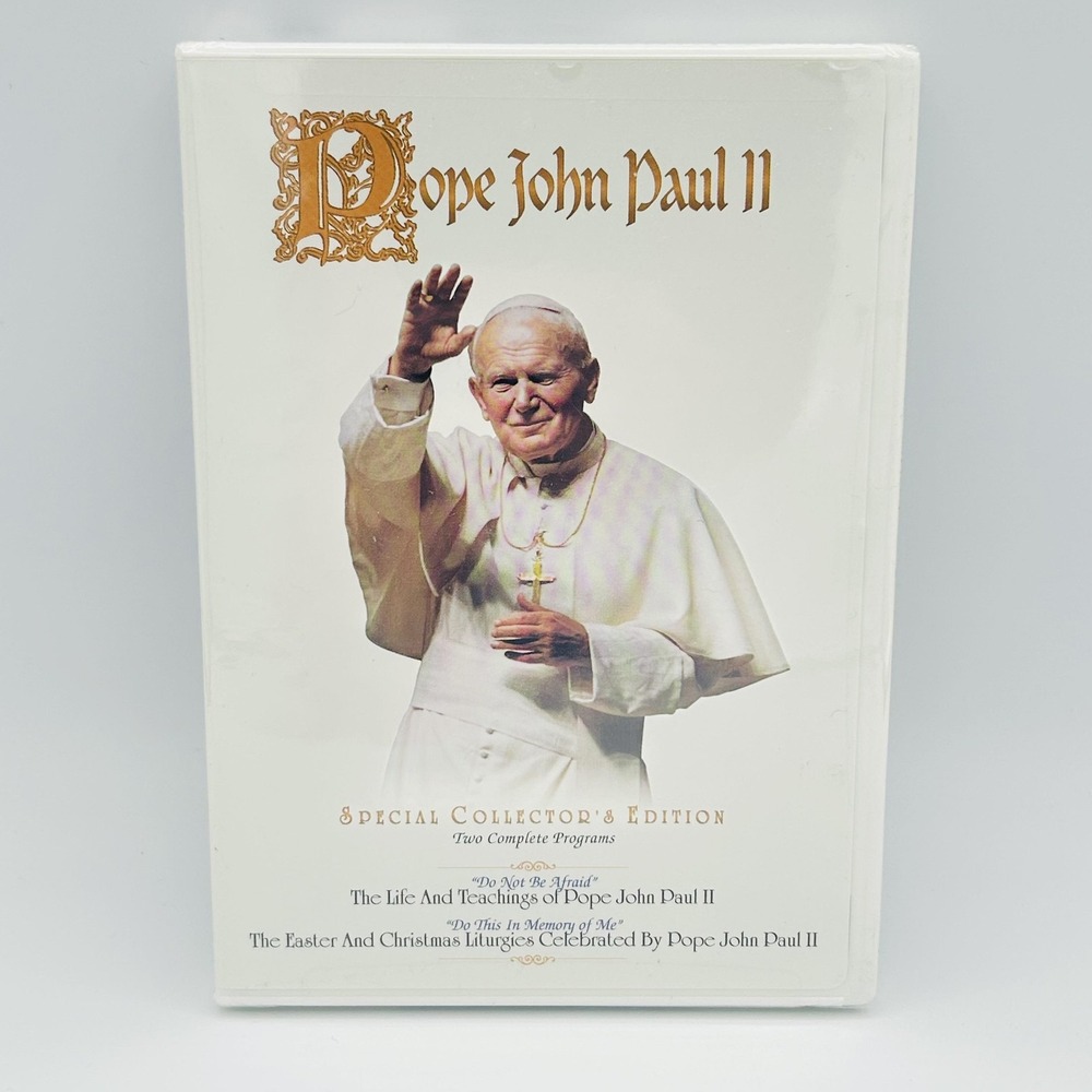 Pope John Paul II Special Collector's Edition DVD New Sealed HBO Video NTSC